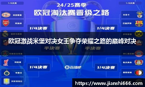 欧冠激战米堡对决女王争夺荣耀之路的巅峰对决